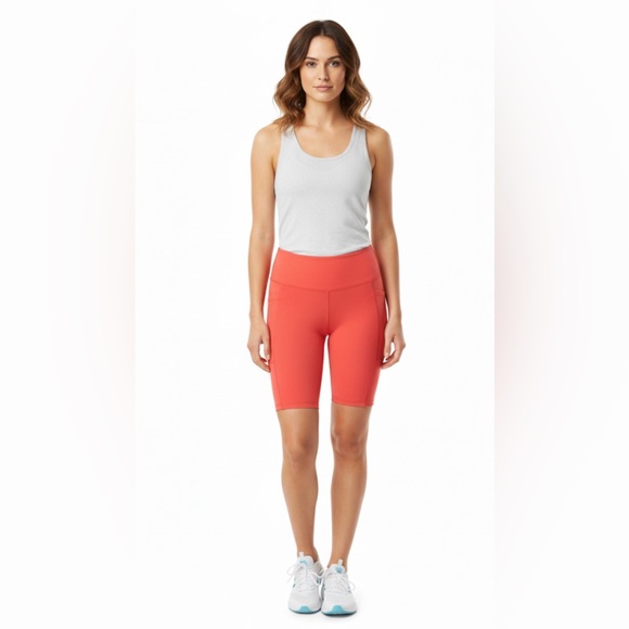 NEW Women's Freely High Rise Bermuda Bike Shorts - Picture 1 of 6